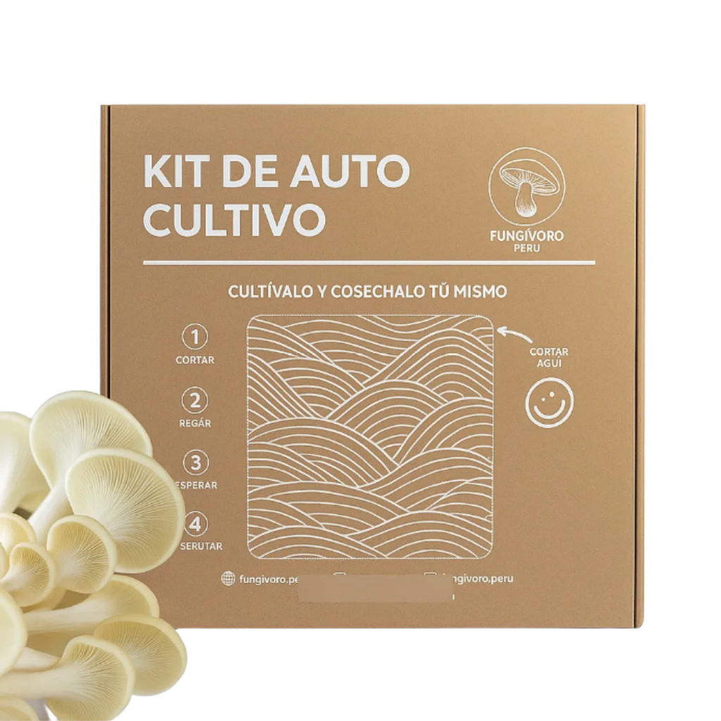 Kit de Cultivo “Cosecha tus Propias Setas” – Hongo Ostra (pleurotus ostreatus) | Fácil, Práctico y Listo para Usar