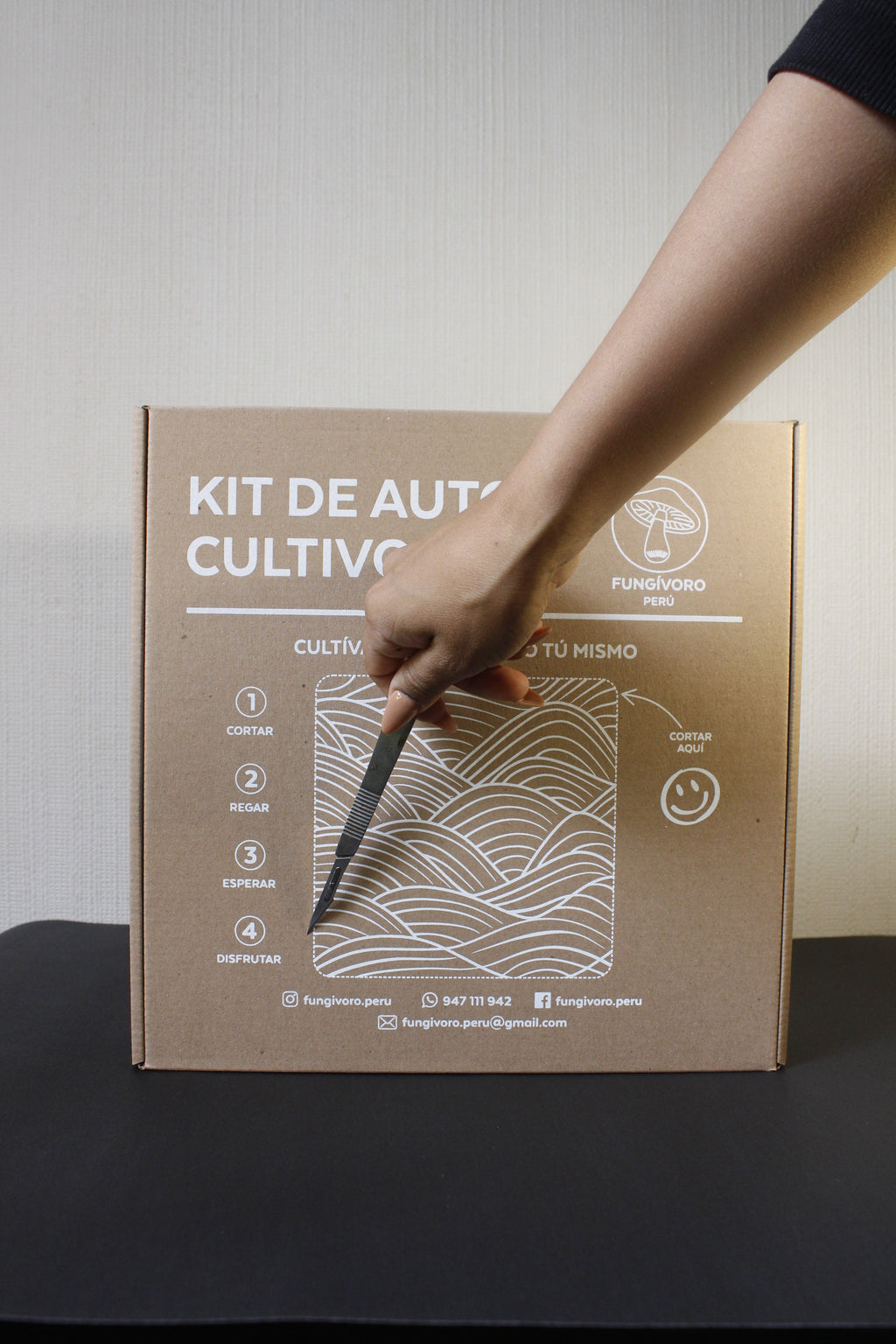 Kit de Cultivo “Cosecha tu Ganoderma Lucidum(reishi) ” – Fácil, Práctico y Listo para Usar (Copia)