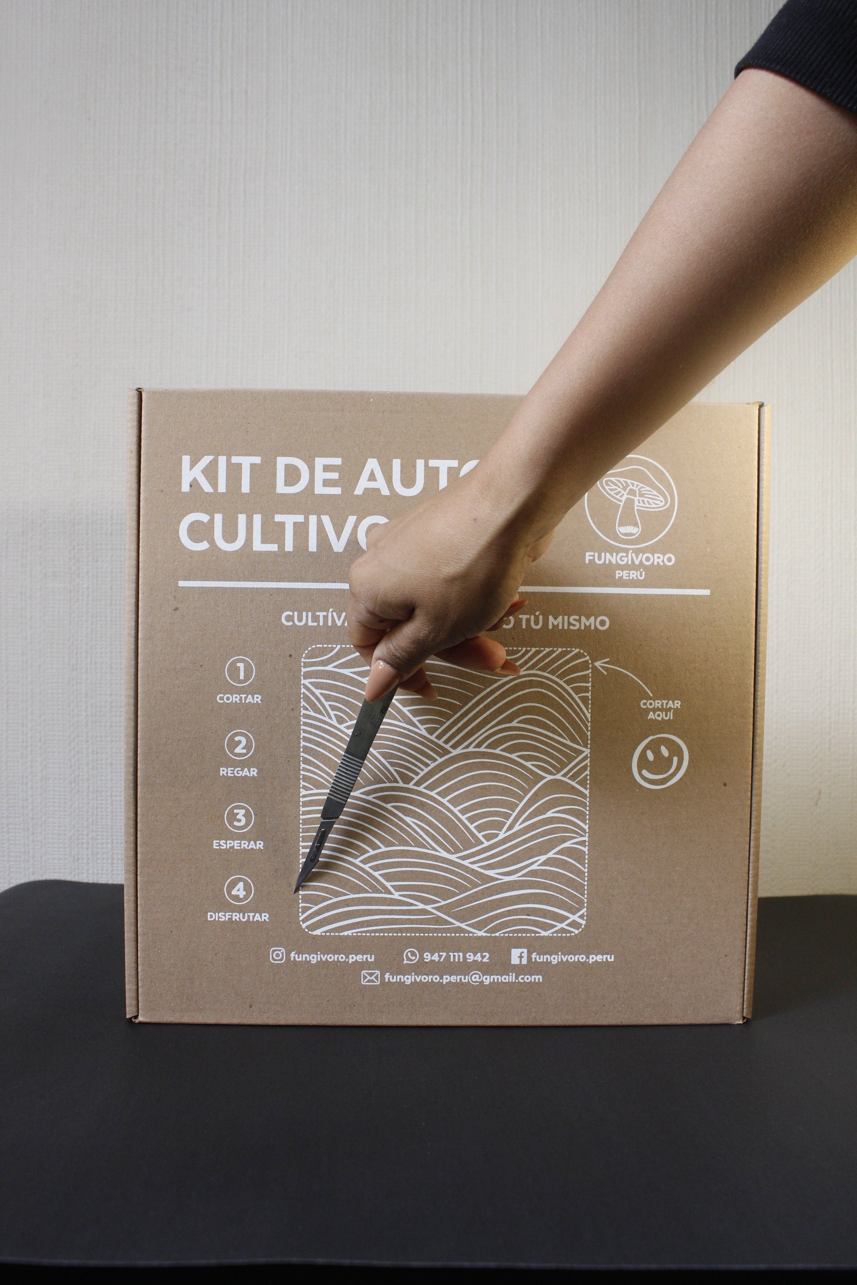 Kit de Cultivo “Cosecha tu Ganoderma Lucidum(reishi) ” – Fácil, Práctico y Listo para Usar (Copia)